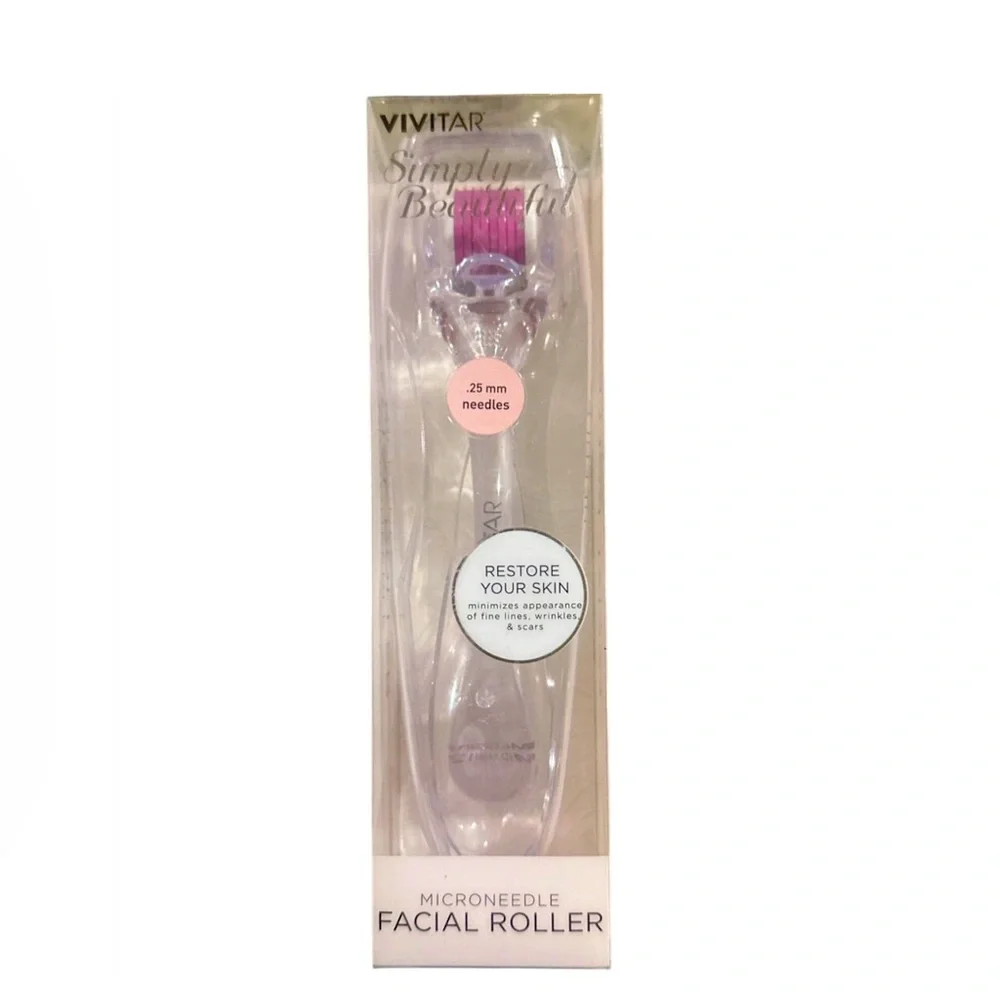 🌵 3/$15 Vivitar .25 mm Microneedle Facial Roller ( see description)